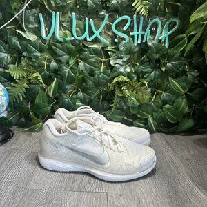 Nike Court Air Zoom Vapor Pro White Tennis Shoe Womens Size 7 CZ0222-108 Used/VG